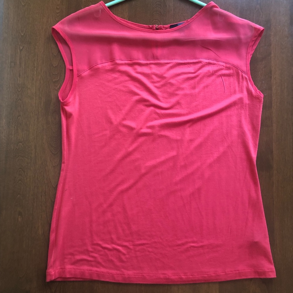 The Limited - pink stretchy top